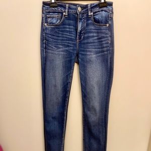 American Eagle Super Stretch Skinny Jean Sz 4 Long